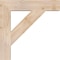 Ekena Millwork Traditional Block Smooth Bracket, Douglas Fir, 3 1/2"W x 20"D x 20"H BKT04X20X20TRA05SDF - alternate 3